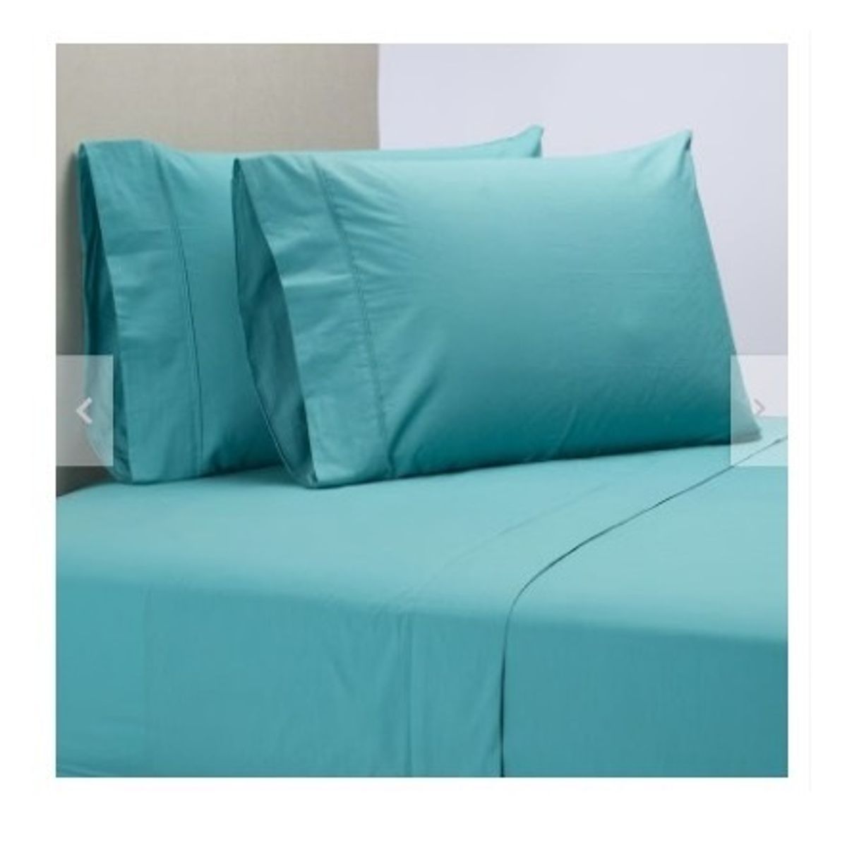 GENERICO - Sabanas De Algodón Bramante plaza y media turquesa