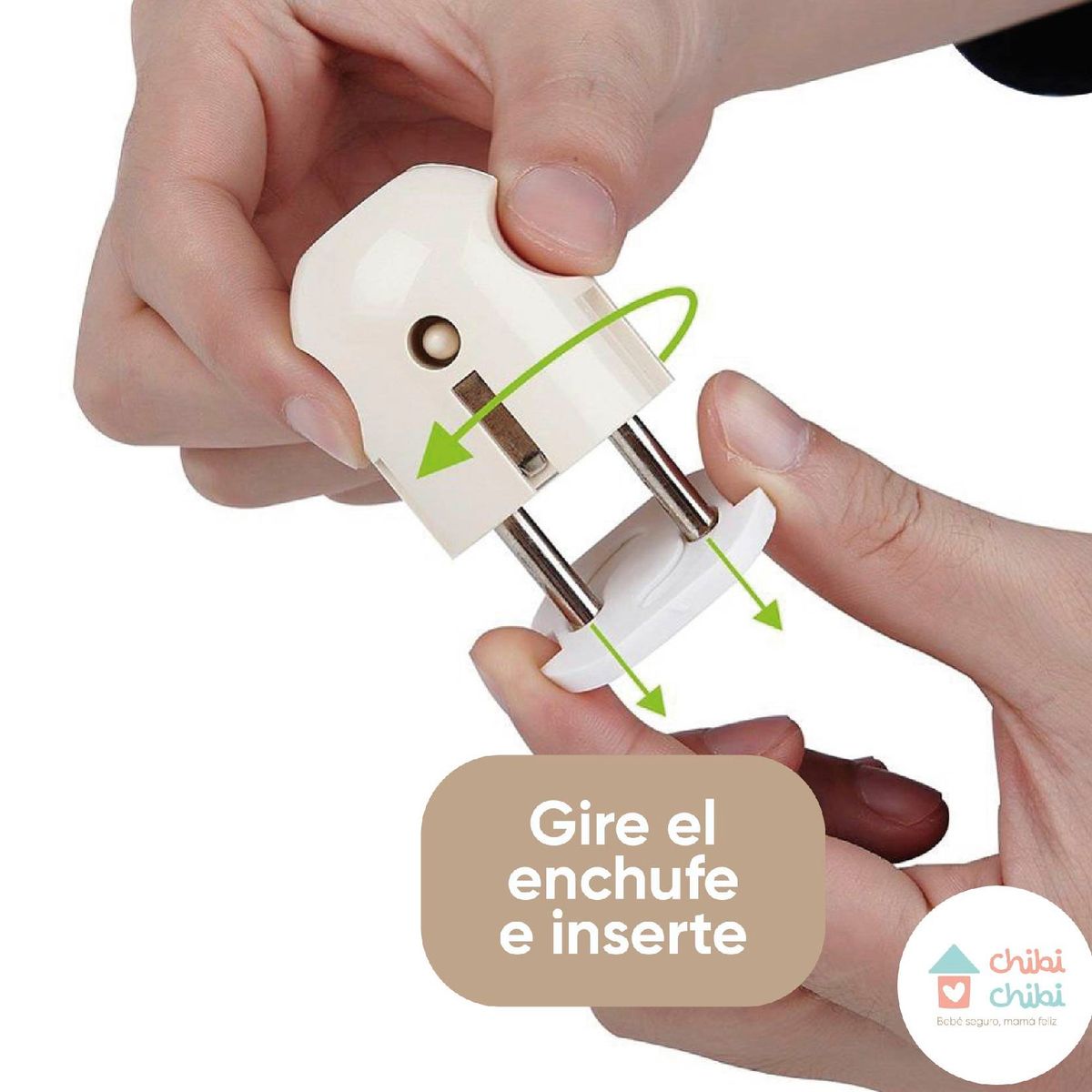 CHIBI CHIBI - Protector de enchufe adhesivo