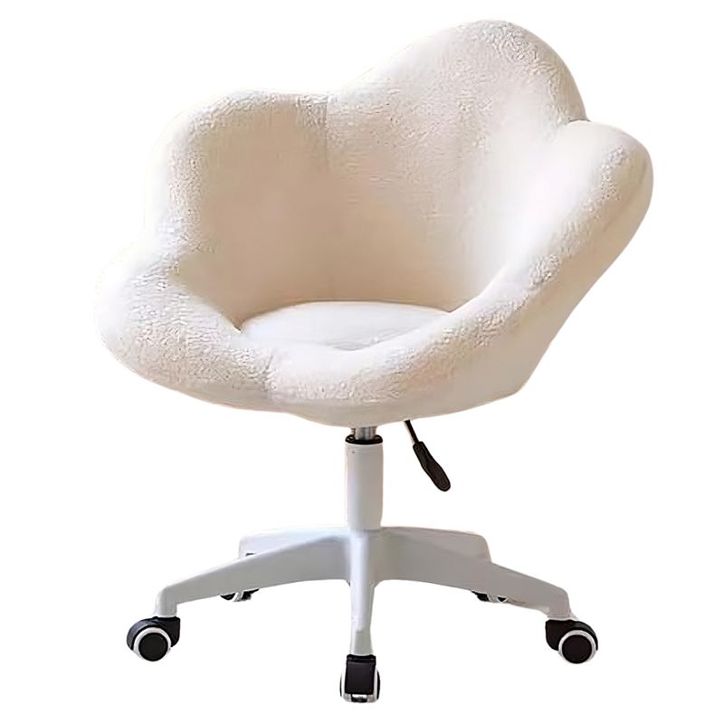 BUCKINGHAM - Silla Giratoria de Escritorio Oficina Buckingham Flower Blanca