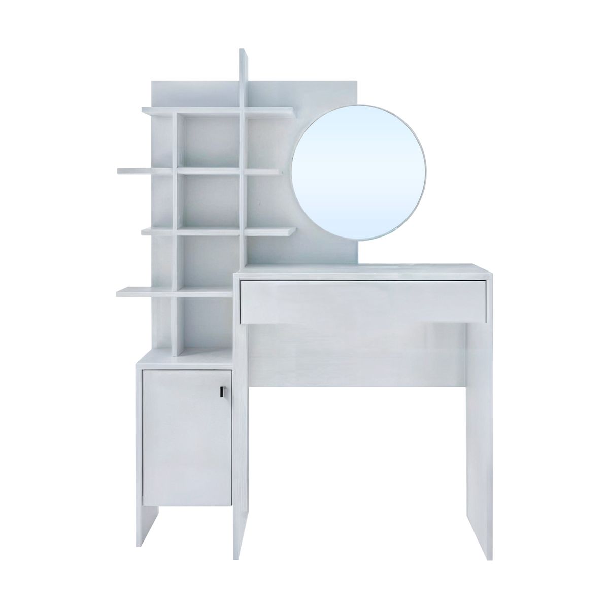 BH BARAKA HOME PREMIUM - Tocador Joyero Animar con Espejo