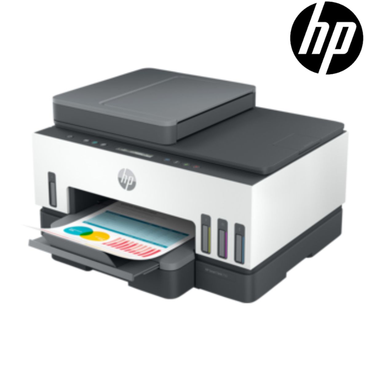 HP - Impresora Multifuncional HP Smart Tank 720 Wifi Dúplex