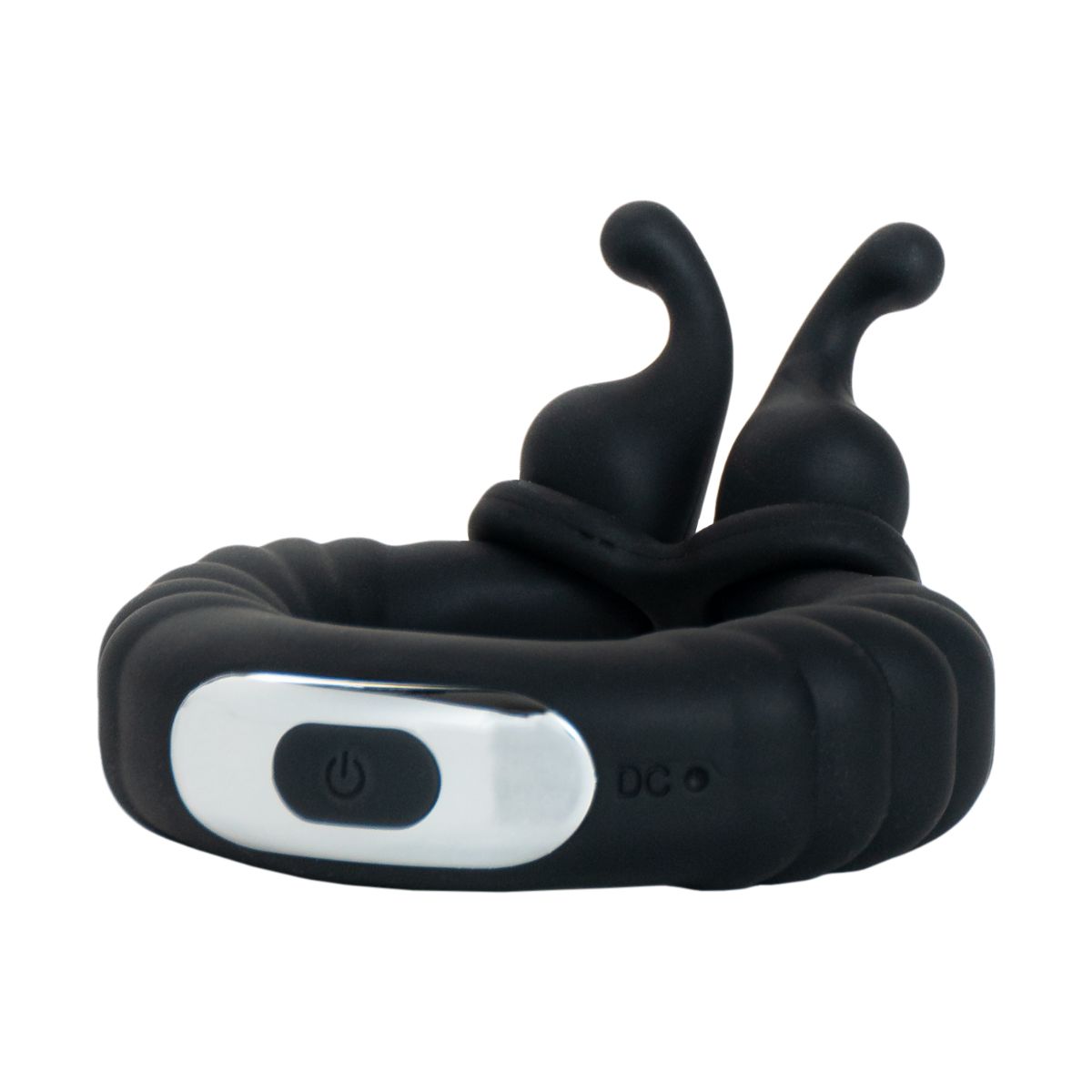 GENERICO - Anillo vibrador para estimulacion-Negro