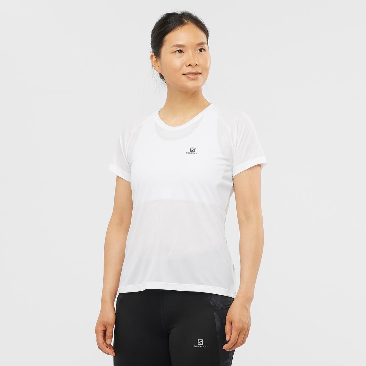 SALOMON - Polo Cross Rebel SS TEE W Mujer - Salomon