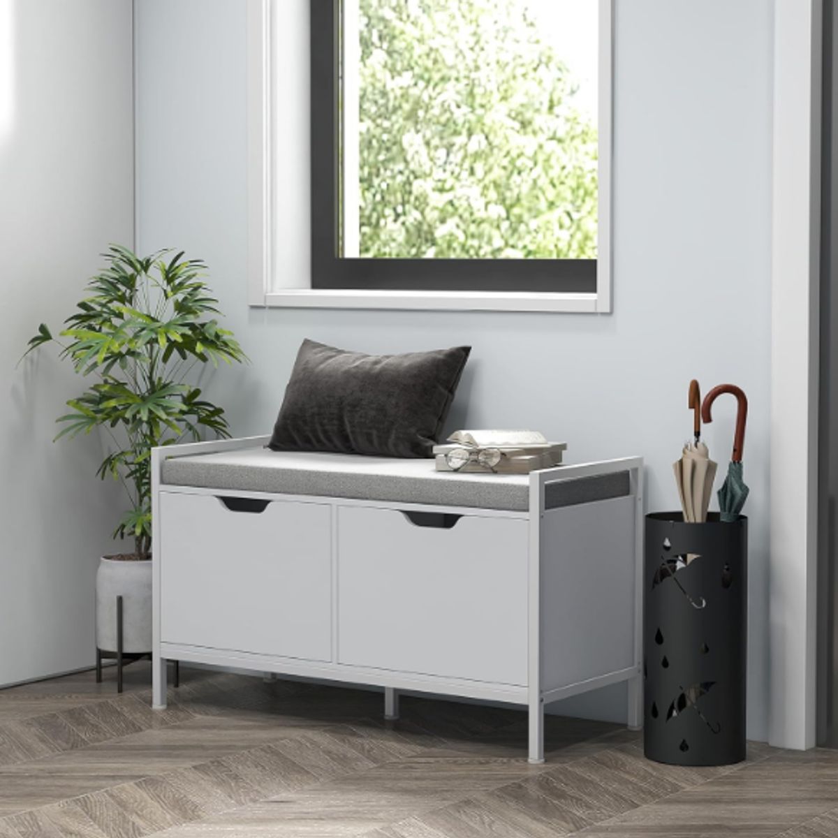 NACION MUEBLES - ZAPATERO NACION MUEBLES STELLA COLOR BLANCO