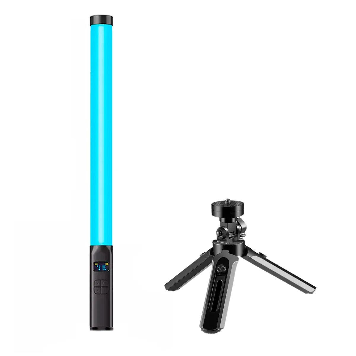 ULANZI - Barra Luz Led Profesional 50 Cm Ulanzi Vl119 Rgb + Trípode Soporte