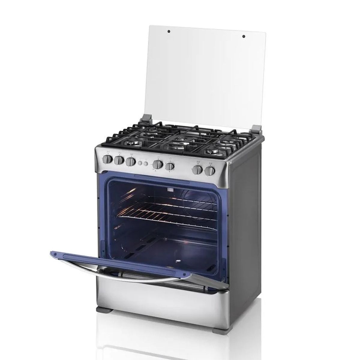 INDURAMA - Cocina Indurama de 5 Quemadores Firenze Zafiro