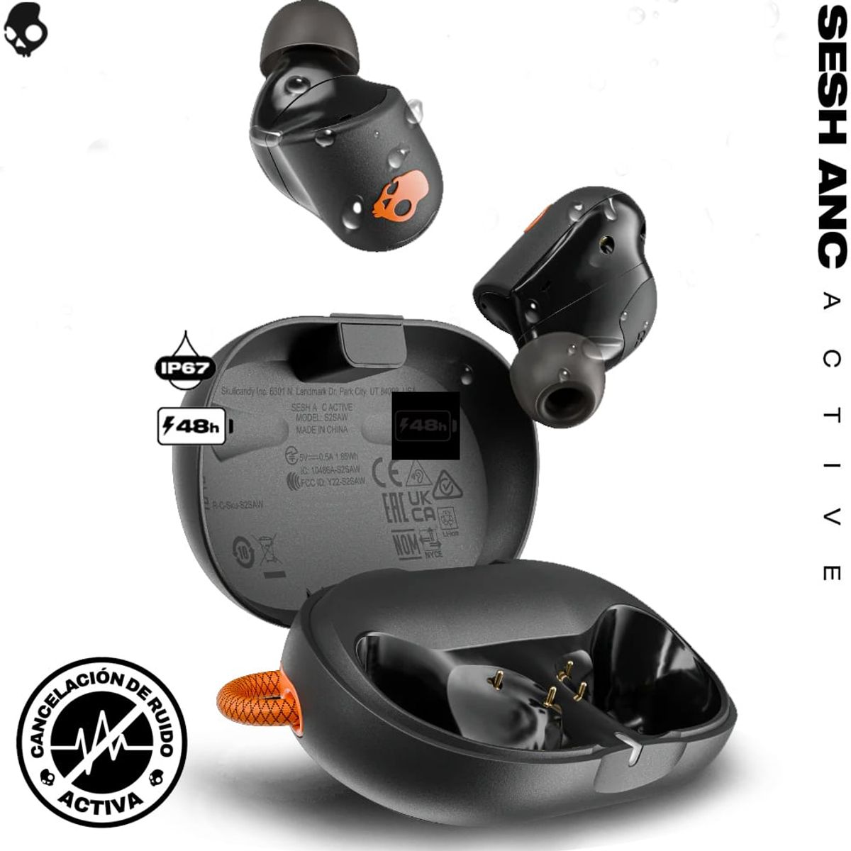 SKULLCANDY - Skullcandy Sesh ANC ACTIVE Audifonos Bluetooth 5.3 True Wireless