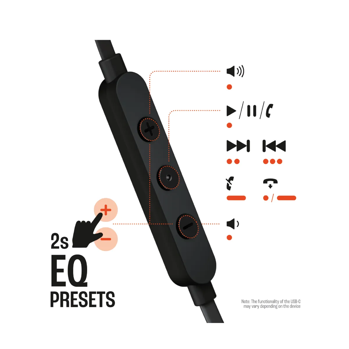 JBL - Audifonos JBL Tune 310c Pure Bass Conectividad Usb-C CMicro Negro