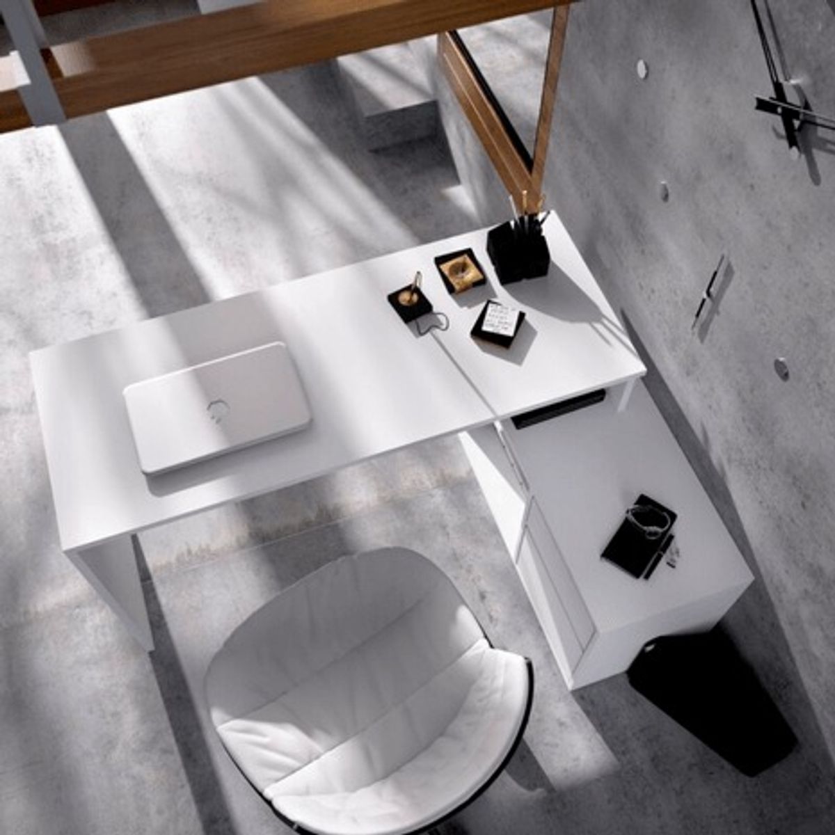 VENTITAS HOME - Escritorio Moderno Arantxa Ventitas Home Blanco