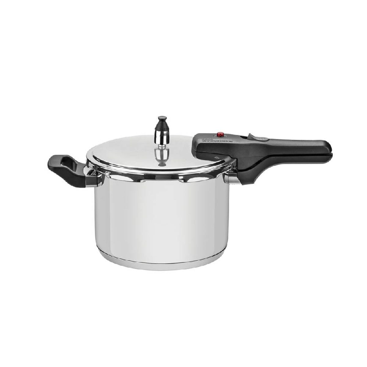 TRAMONTINA - Olla a presión Tramontina  de acero inoxidable 4.5 LITROS