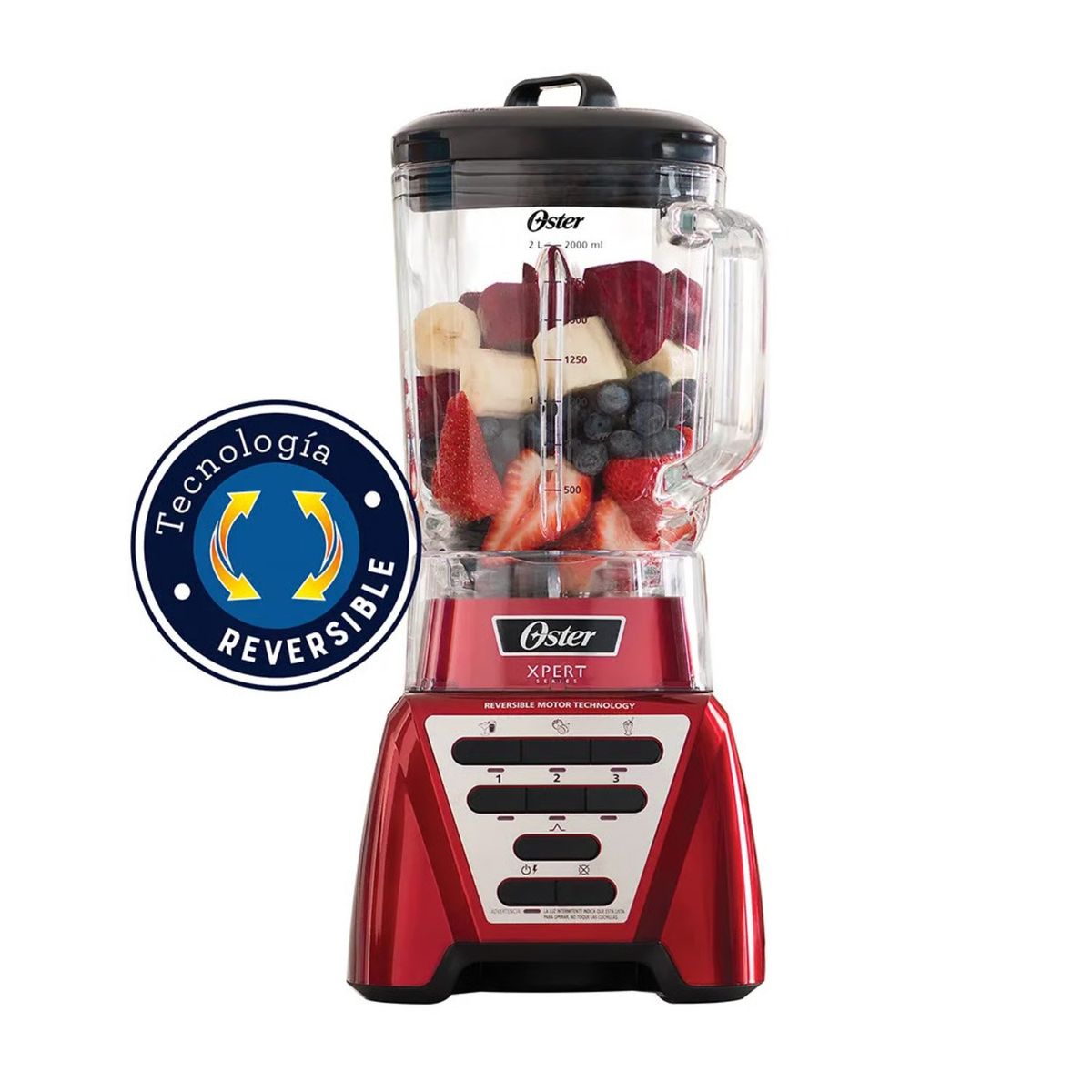 OSTER - Licuadora Oster Xpert Series Vaso Boroclass  2L BLST3A-R2G