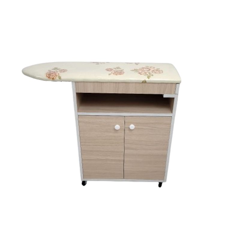 GENERICO - Planchador Mueble Organizador - Color Crema