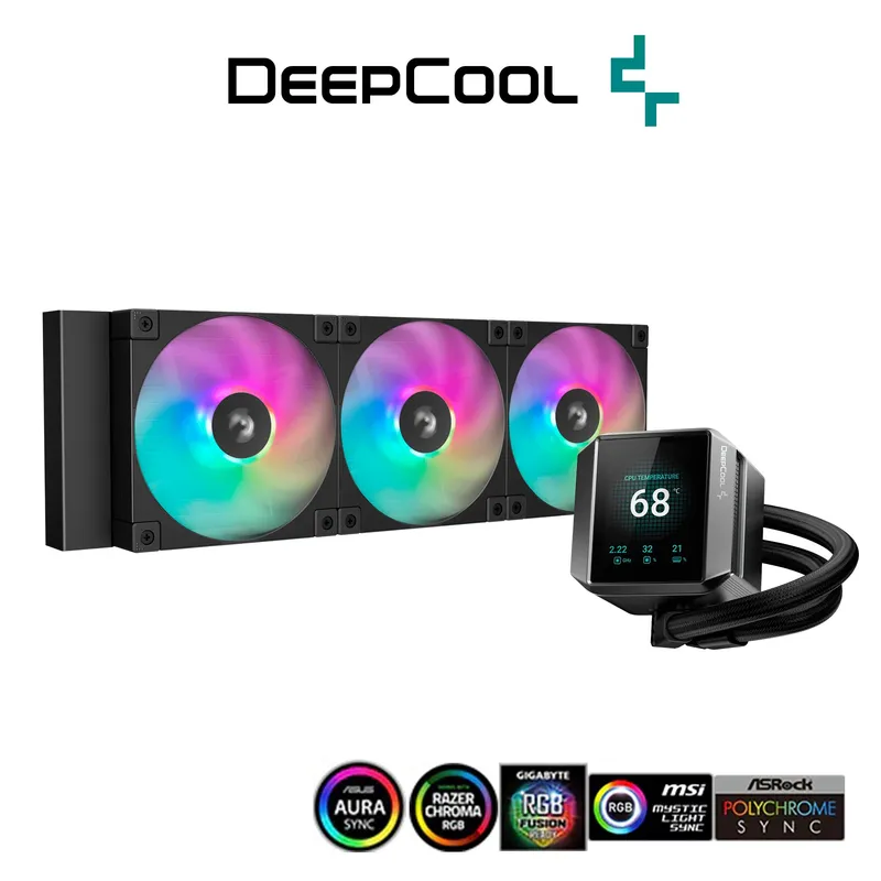 DEEPCOOL - REFRIGERACION LIQUIDA PARA  PC DEEPCOOL MYSTIQUE 360 ARGB