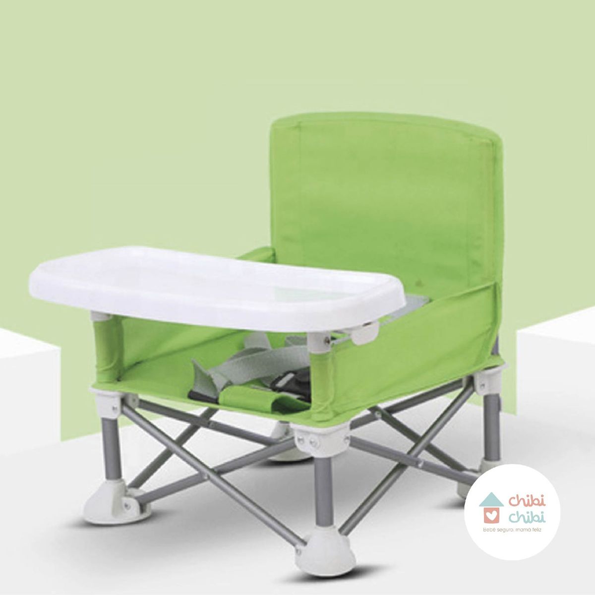 CHIBI CHIBI - Silla de comer portátil - verde