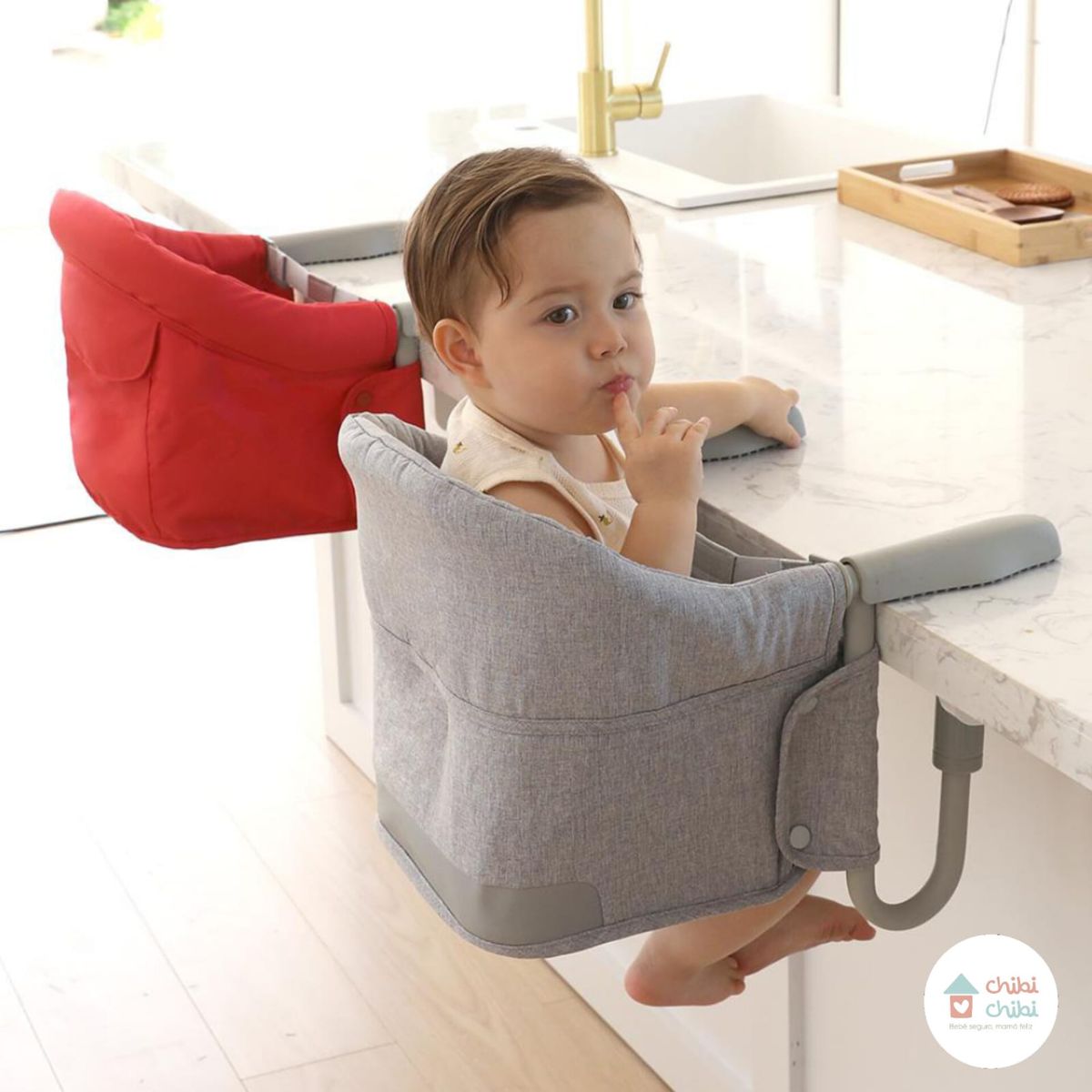 CHIBI CHIBI - Silla de comer empotrable