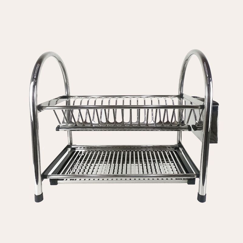 FINEZZA - Escurridor de 20 platos acero inoxidable