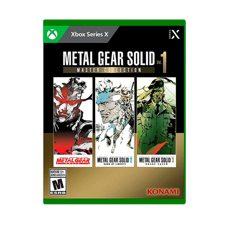 KONAMI - METAL GEAR SOLID VOL1 MASTER COLLECTION XBOX