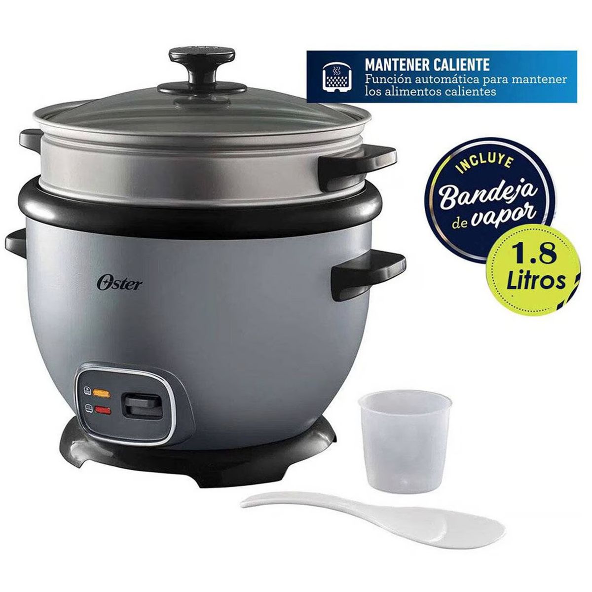 OSTER - Olla Arrocera Multiusos CKSTRC5731S 1.8 Lts