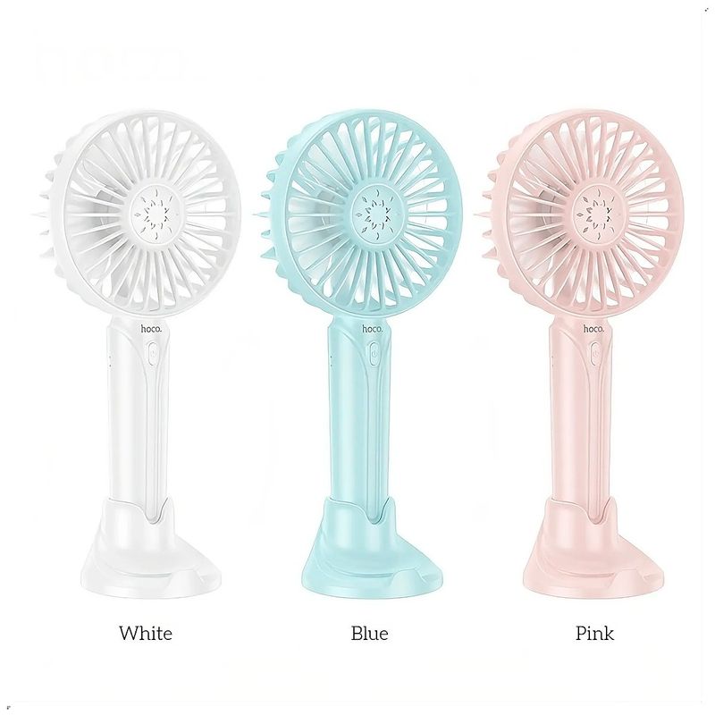 HOCO - VENTILADOR PORTATIL HOCO MANO DF07 RECARGABLE