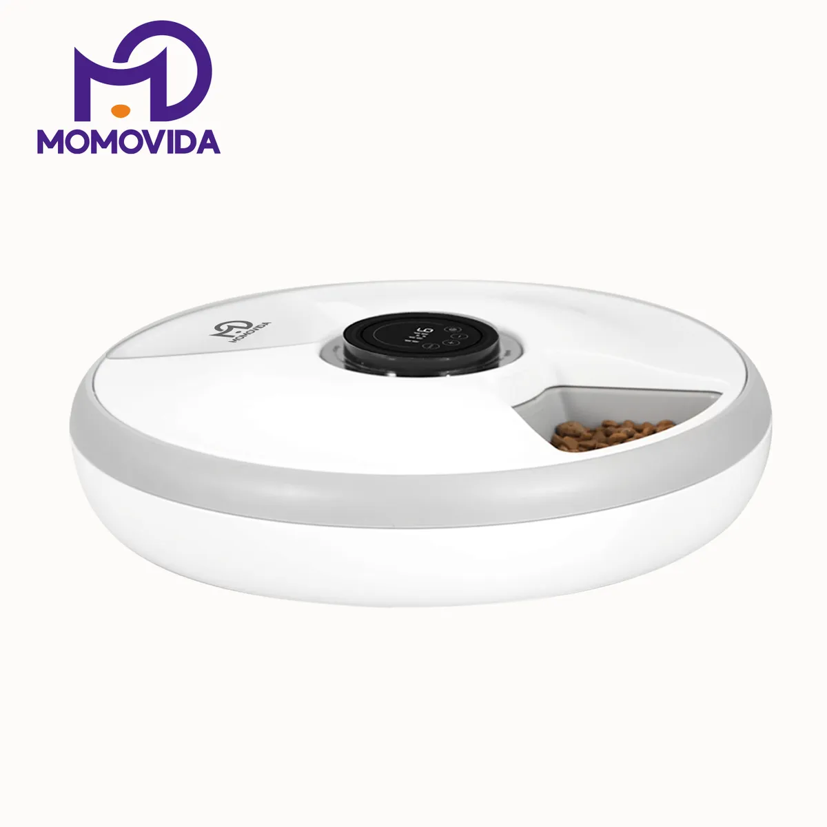MOMOVIDA - Comedero automático de 6 compartimientos para Mascotas PF-1