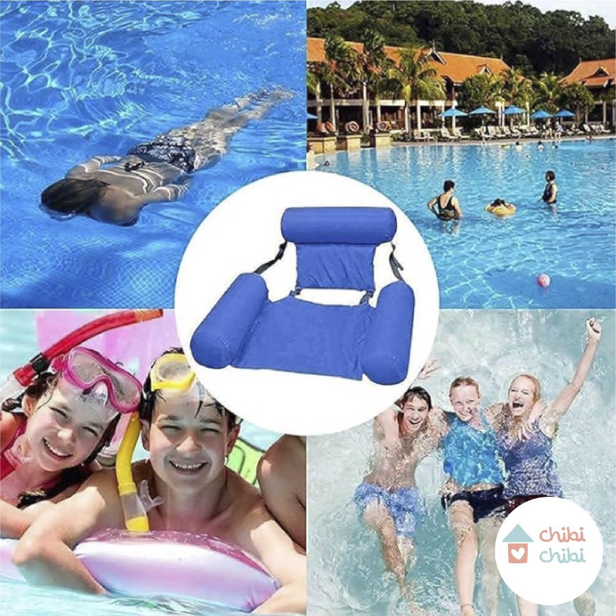CHIBI CHIBI - Silla flotador - Azul
