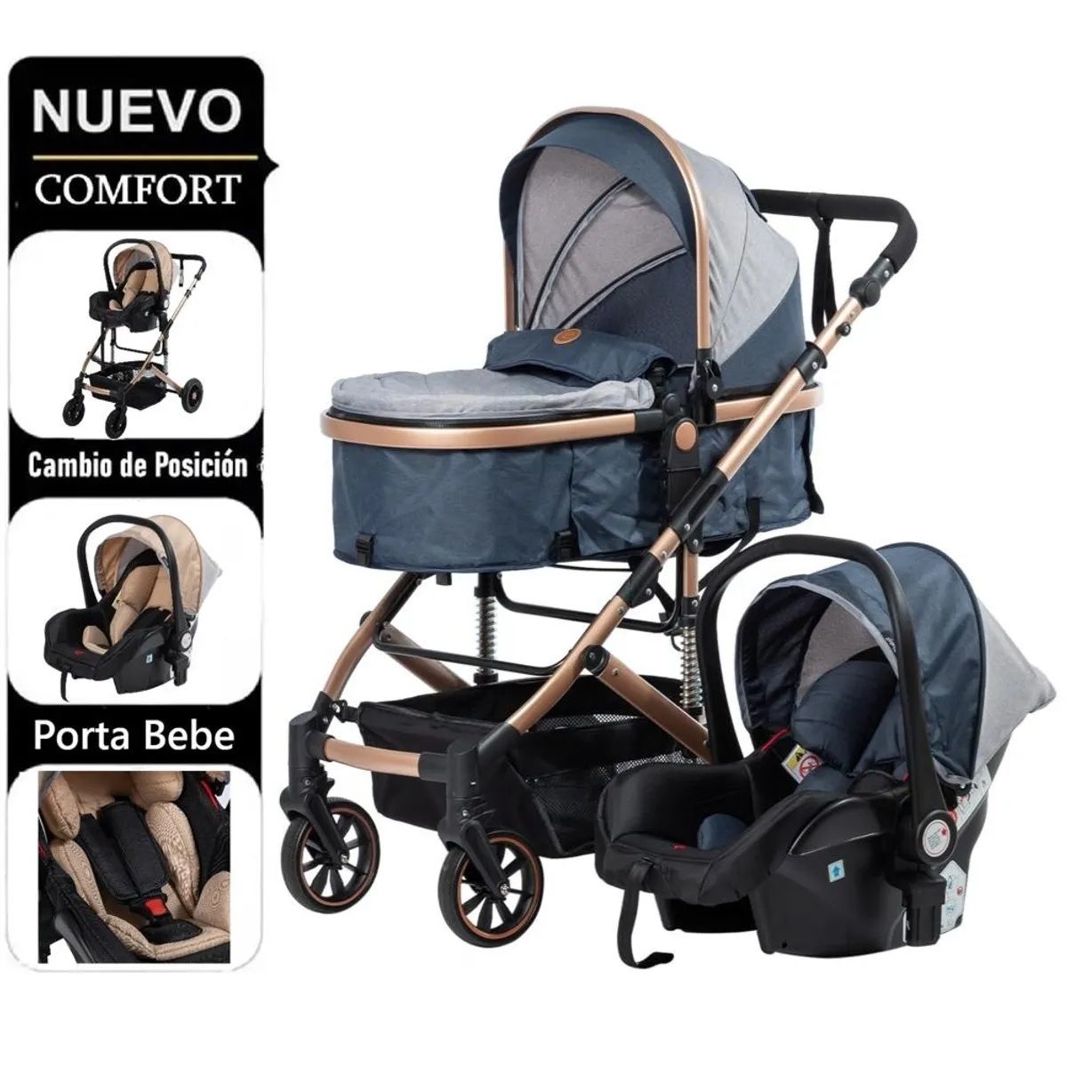 EBABY - COCHE DE PASEO EUROPEO CONFORT EBABY