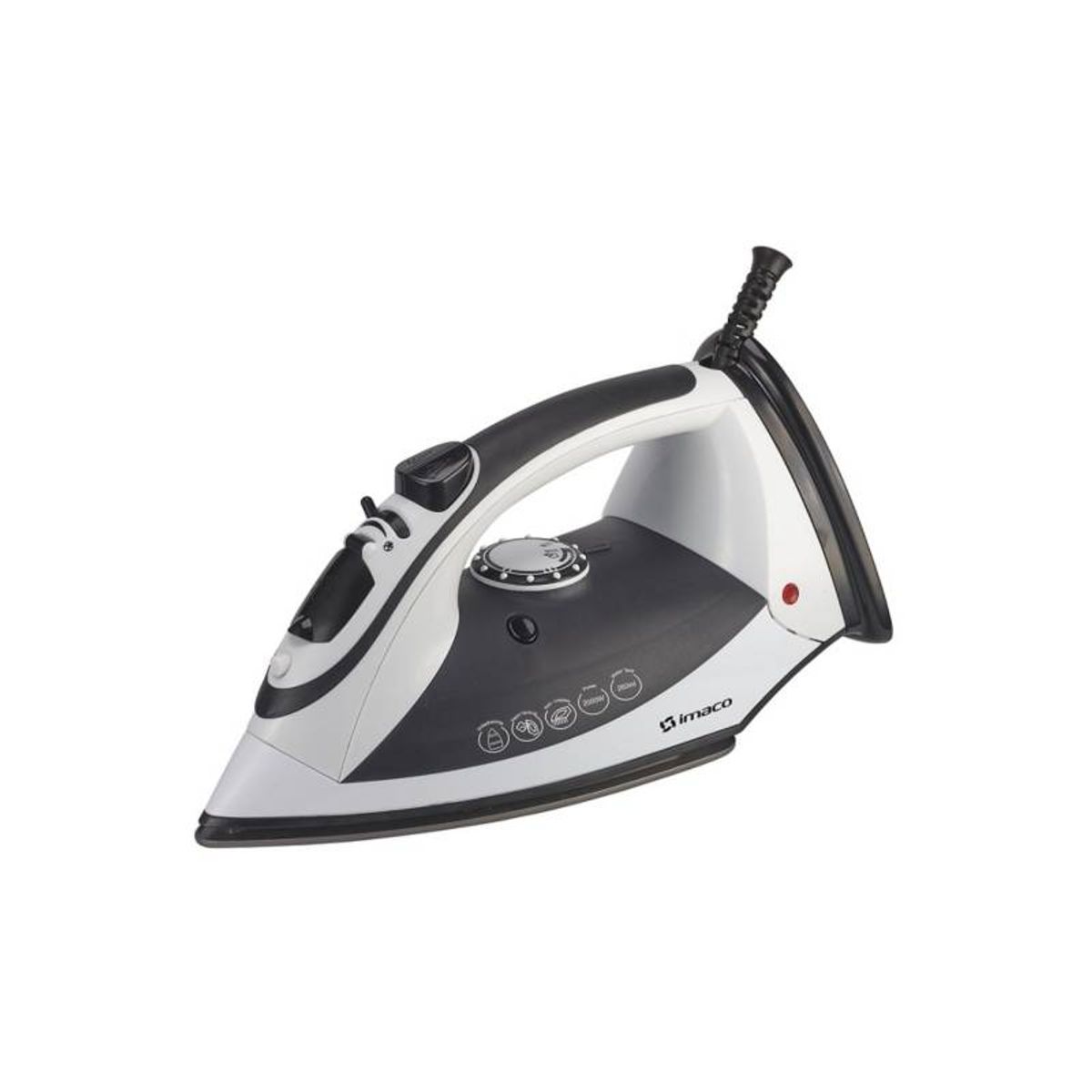 IMACO - Plancha a vapor Imaco ETA 168 BLANCO Y NEGRO