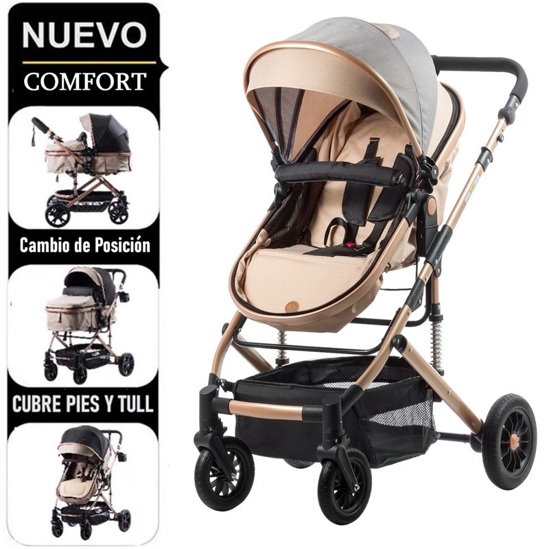EBABY - COCHE DE PASEO EUROPEO CONFORT EBABY