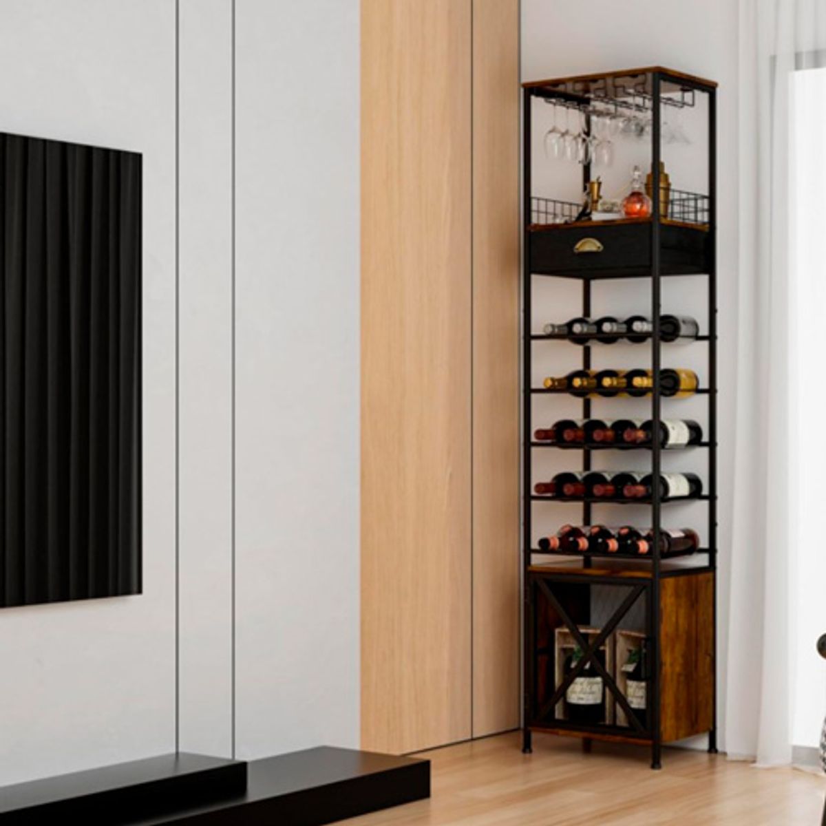 GENERICO - Vinera Estante de Vinos - Elegante y Funcional