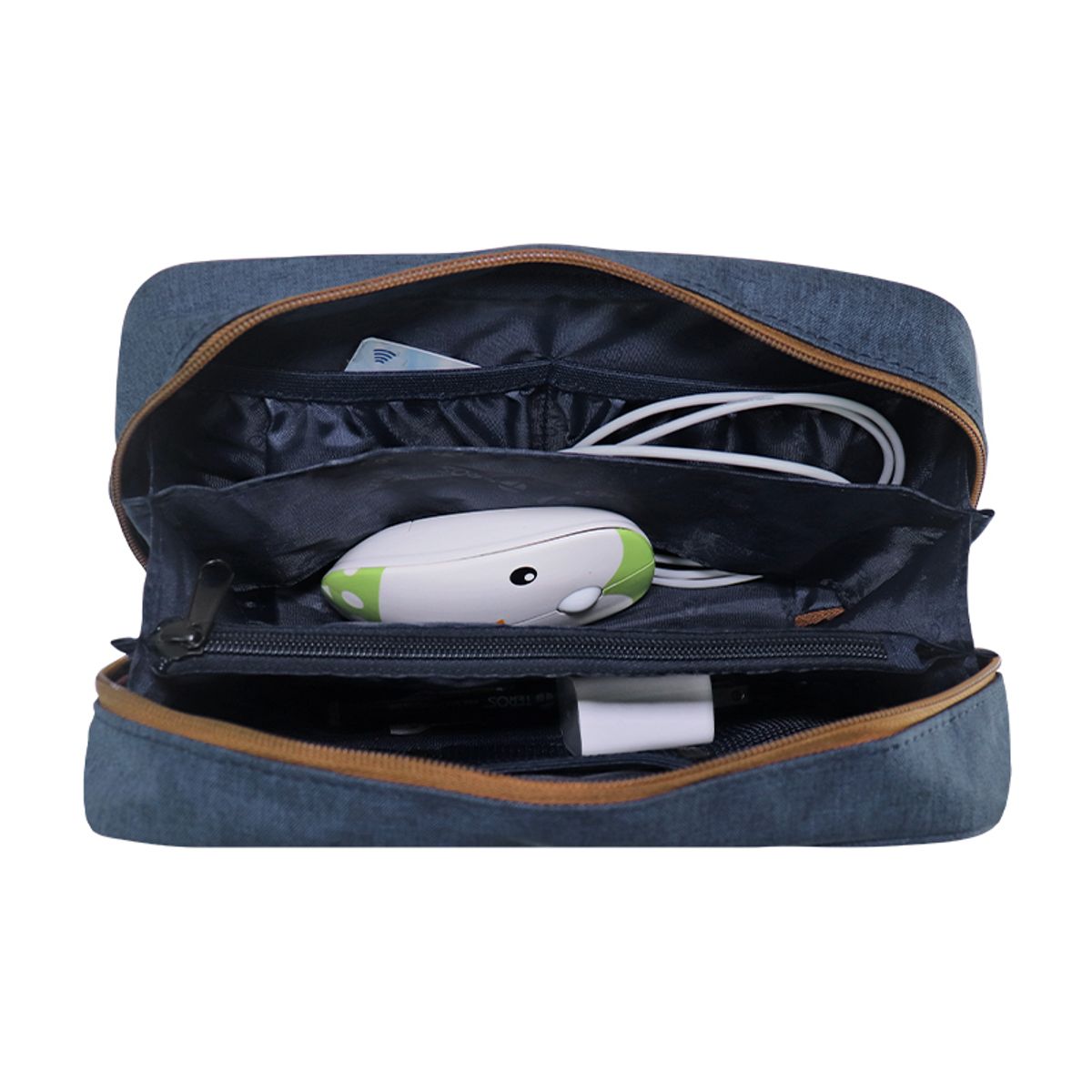 TEROS - CARTUCHERA  ESTUCHE  ORGANIZADOR  PORTACABLES TEROS TE-ACS9014