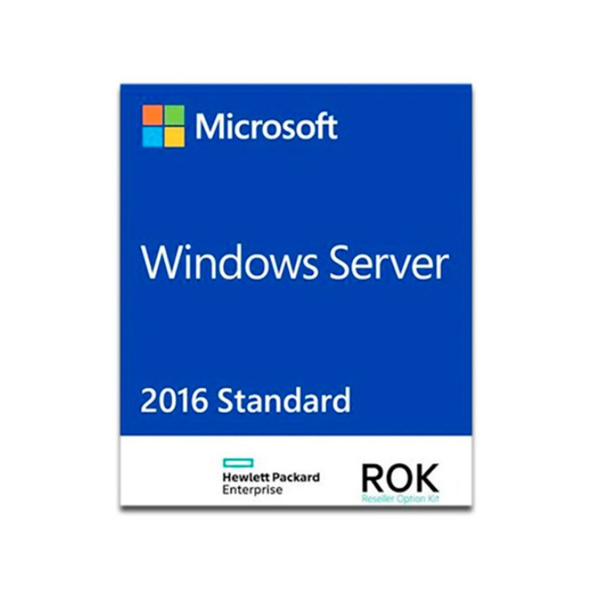 MICROSOFT - LICENCIA HPE MICROSOFT WINDOWS SERVER 2016 STANDAR OEM ROK PNSWHPP00487071