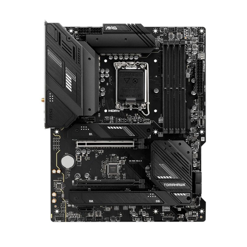 MSI - PLACA BASE MSI MAG B760 TOMAHAWK NEGR PNMBMSB760THKWFD5
