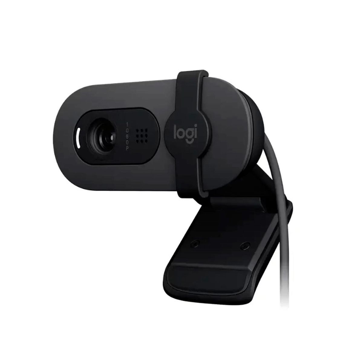 LOGITECH - CAMARA WEBCAM LOGITECH BRIO 100 FHD 1080P 2MP NEGRO PN960-001586