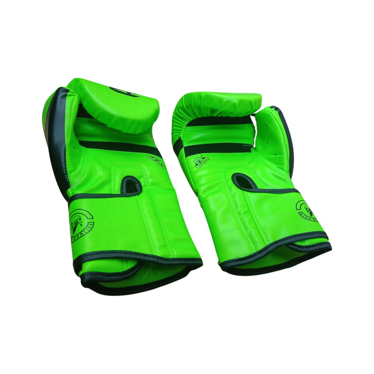 GENERICO - Guantes De Box Boxeo Amenazzy Importado14 Onzas Verde