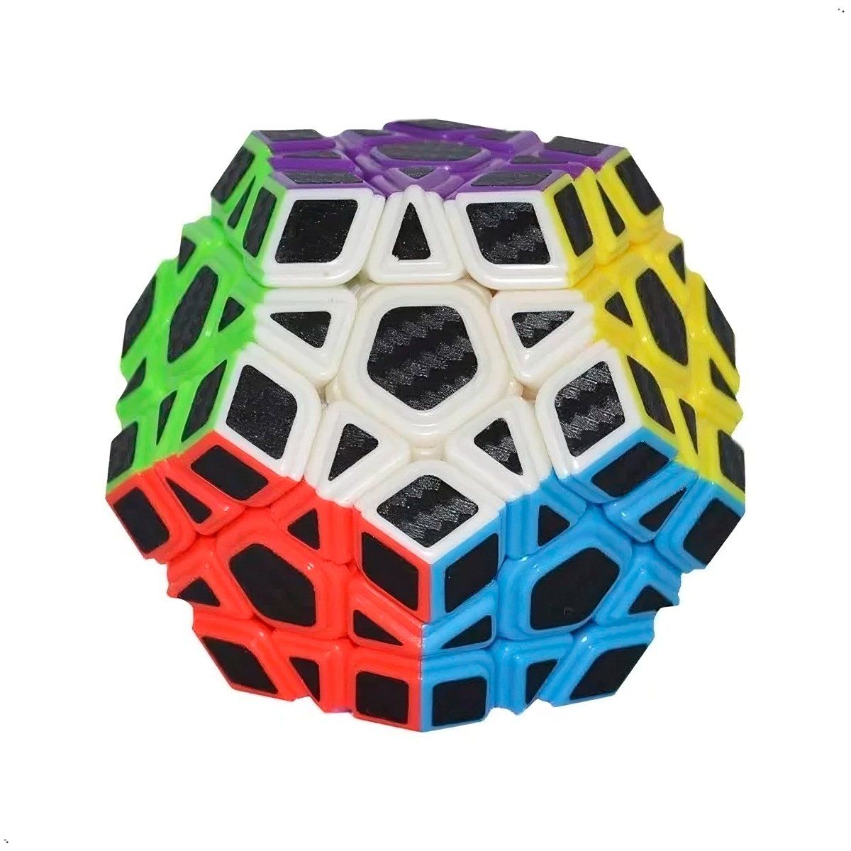 MOYU - Cubo Mágico Rubik Moyu MF8870 Megaminx fibra carbono