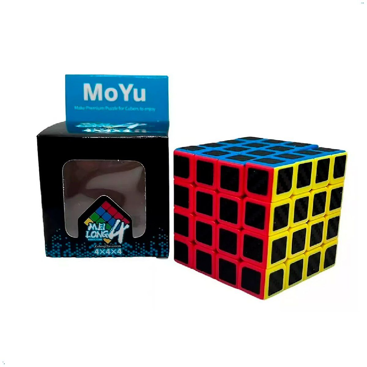 MOYU - Cubo Moyu MF8826 4 x 4 magnetico fibra de carbono