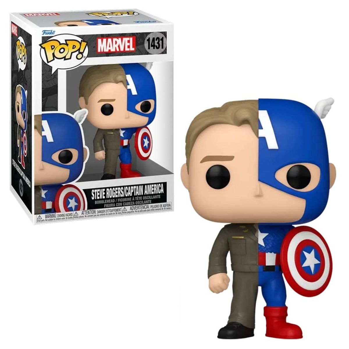 FUNKO - Funko Pop Steve Rogers Captain America Marvel