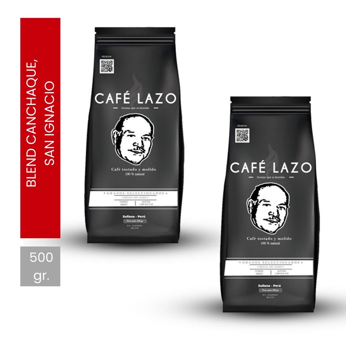 CAFE LAZO - Café tostado y molido 500 gr.