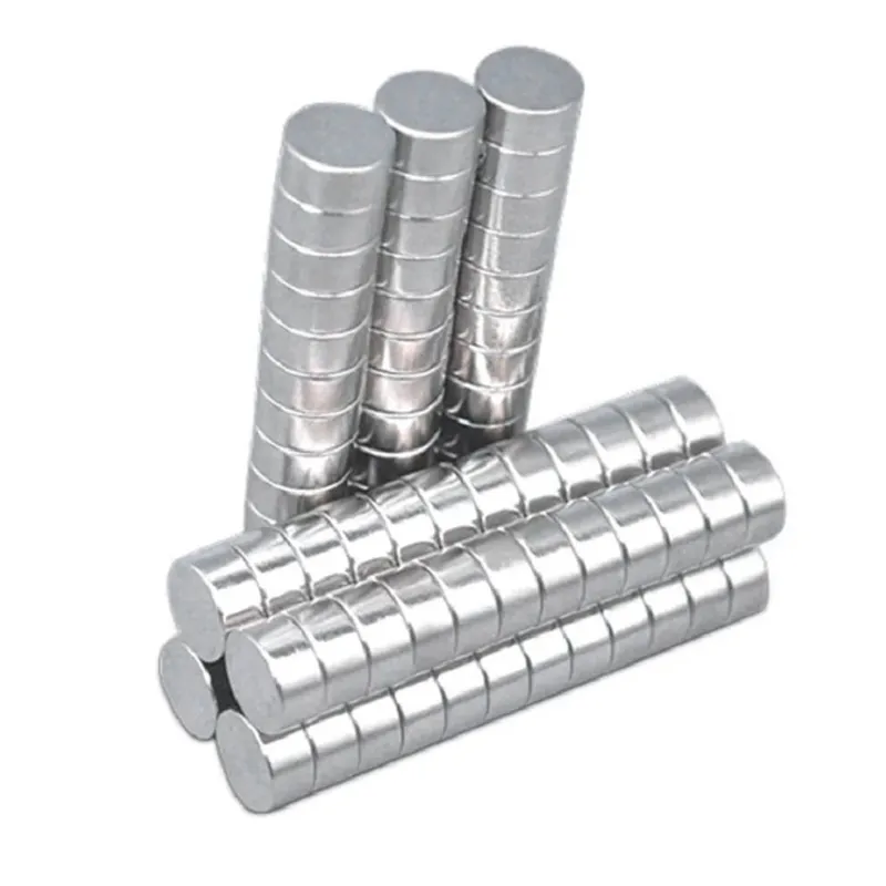 GENERICO - Iman De Neodimio Modelo Disco 10mmx5mm Pack 10 unds