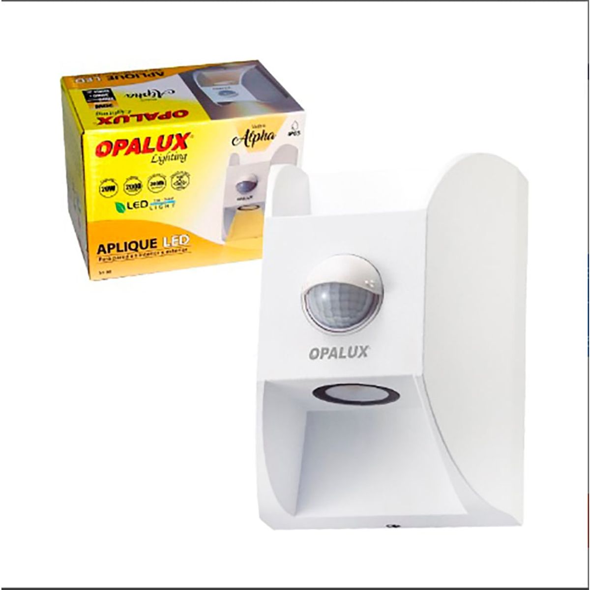 OPALUX - APLIQUE LED Para Interiores y Exteriores OPALUX ST-99