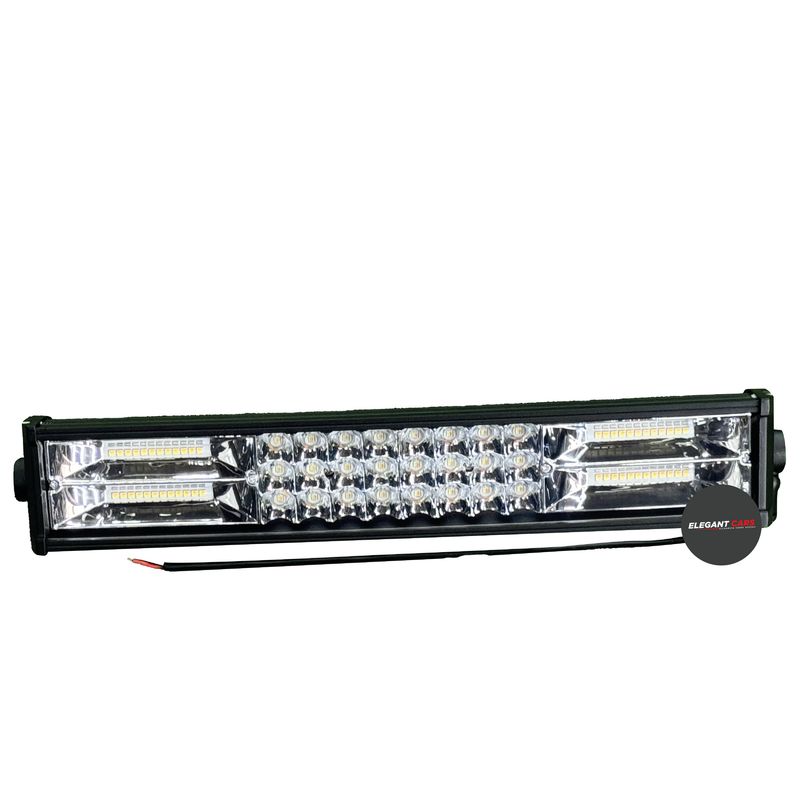 JEEP - Barra Led  Curva Doble Color 40cm Con Strobo 72Led