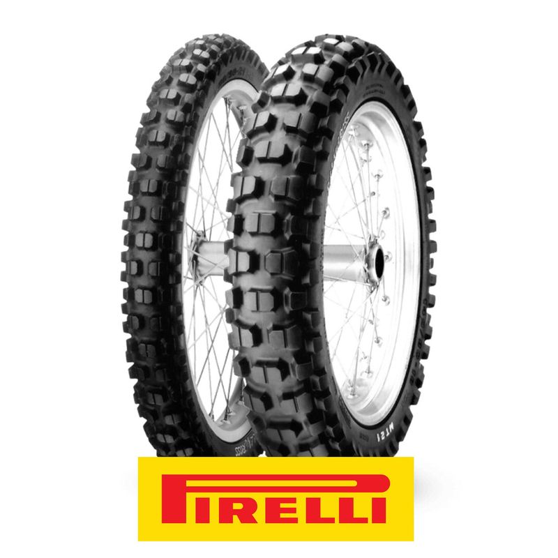 PIRELLI - PAR DE LLANTAS PIRELLI MT21 - 90-90-21 y 120-80-18