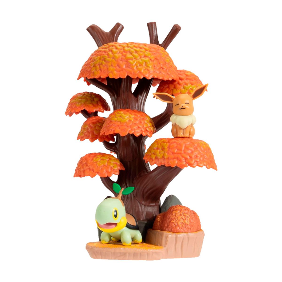 POKEMON - Pokemon Jazwares Select Ambiente De Bosque Otoñal