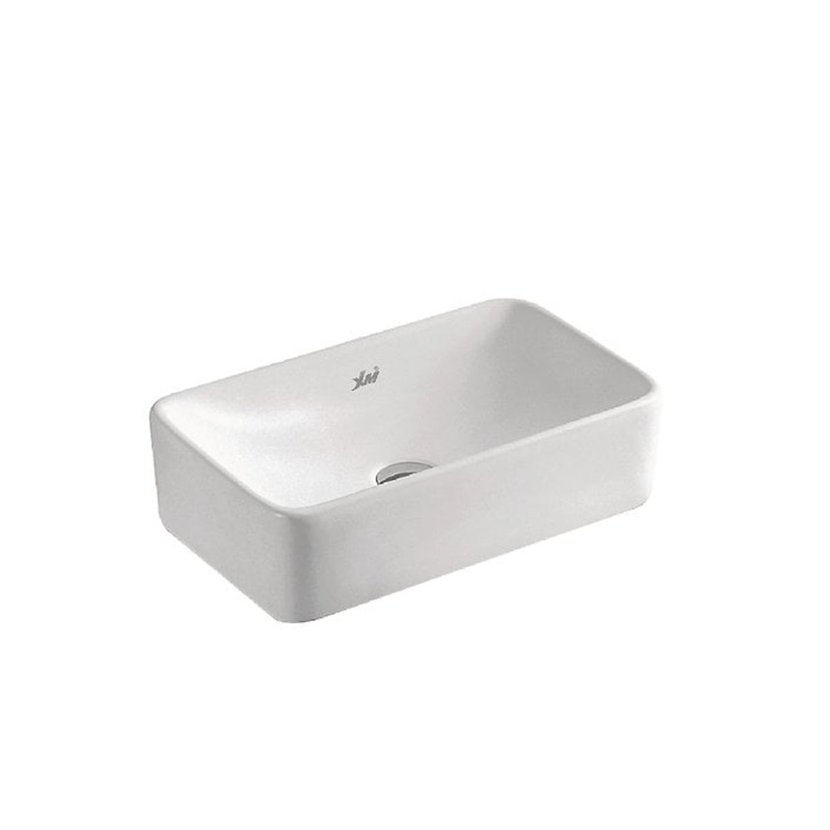 XM - Bowl Lavabo Ovalin De Loza Blanco