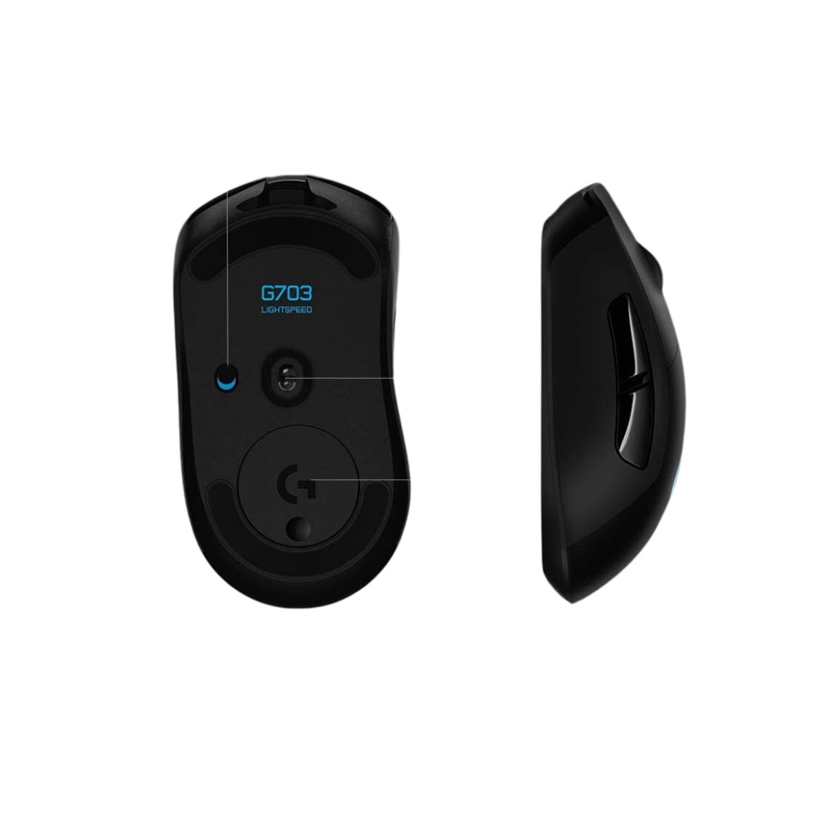 LOGITECH - MOUSE LOGITECH G703 LIGTHSPEED WIRELESS BLACK