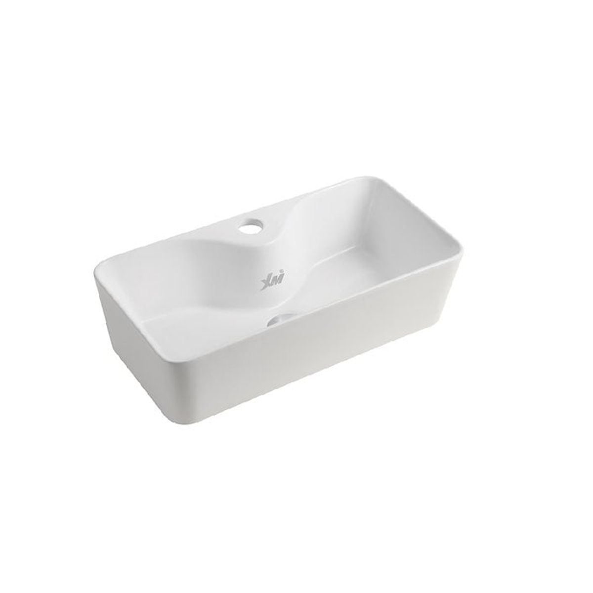 XM - Bowl Lavabo Ovalin De Loza Blanco