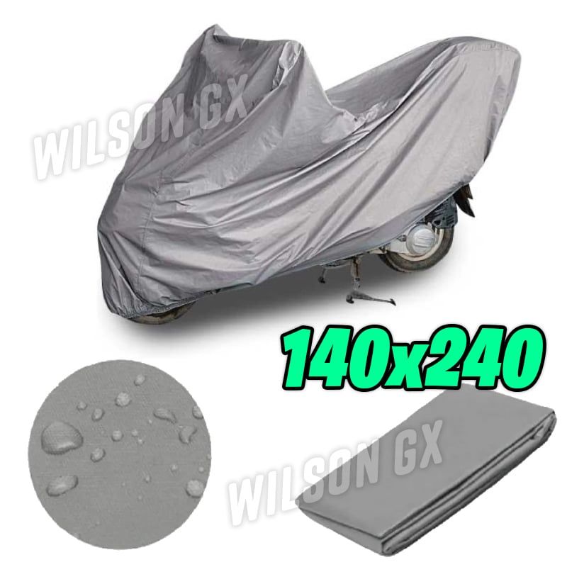 GENERICO - Forro Cobertor Funda De Moto Grande Impermeable Protector