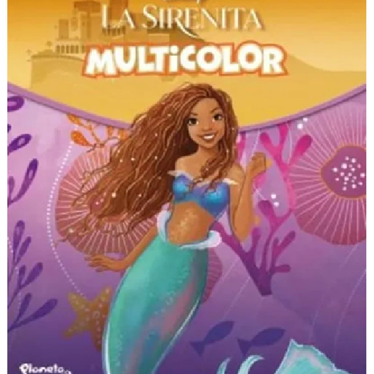 GENERICO - Libro infantil Multicolor La Sirenita