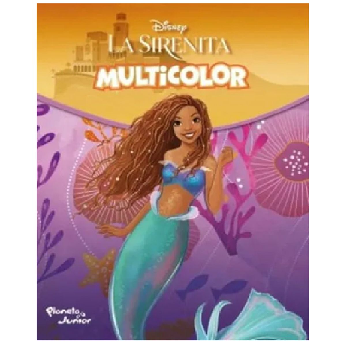 GENERICO - Libro infantil Multicolor La Sirenita