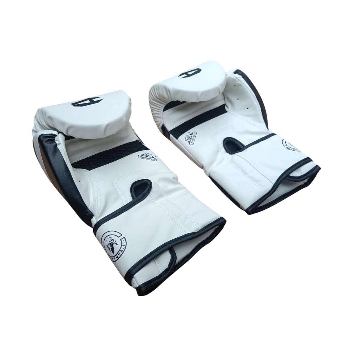 GENERICO - Guantes De Box Boxeo Amenazzy Importado14 Onzas Blanco
